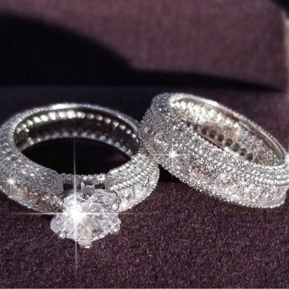 DIANNA PRINCESSWEDDING RING - Picture 4 of 8